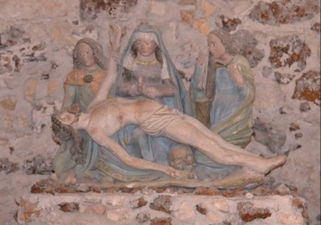 Notre-Dame de Pitié, groupe sculpté (église Saint-Vincent, classé MH 1908)