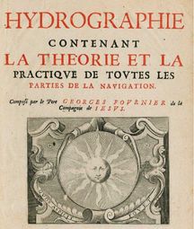 Exemple de traité d’hydrographie édité à la fin du 17e siècle