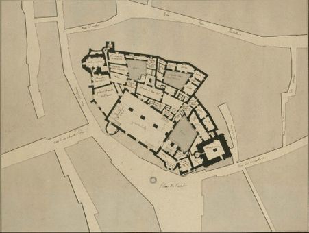 plan du Palais de l'Ombrière